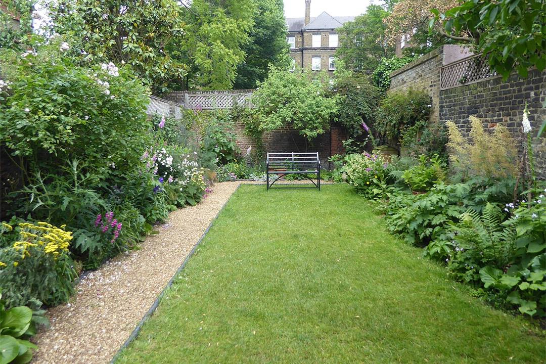 Jardin — Appartement 4 chambres — Evere