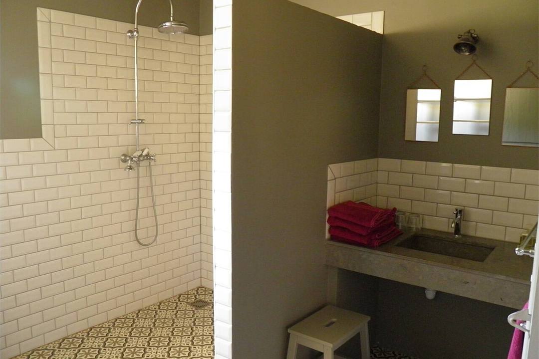Salle de bains — Appartement 4 chambres — Evere