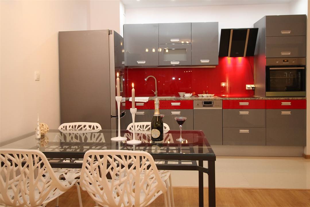 Cuisine — Immeuble de rapport 11 chambres — Jette